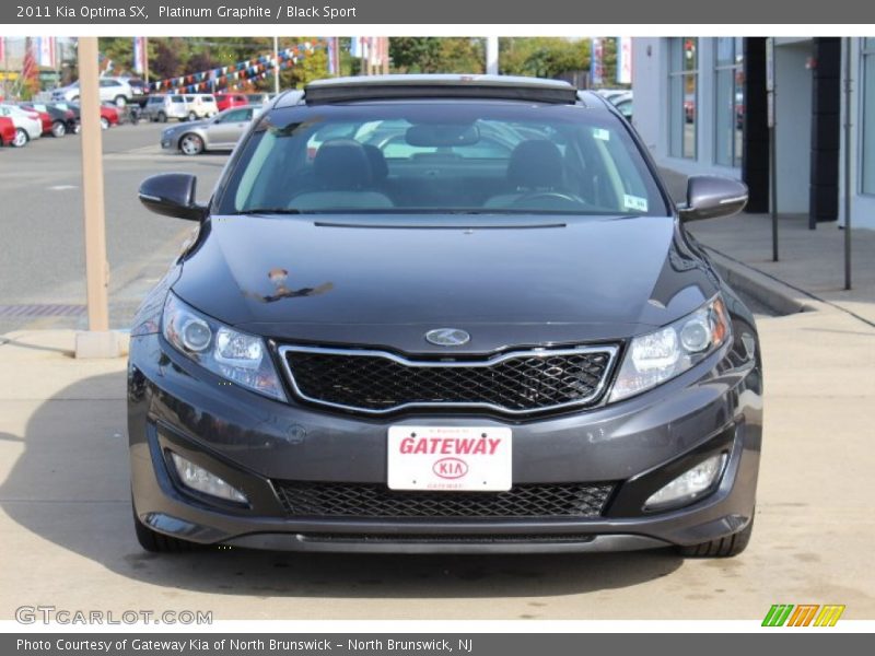 Platinum Graphite / Black Sport 2011 Kia Optima SX