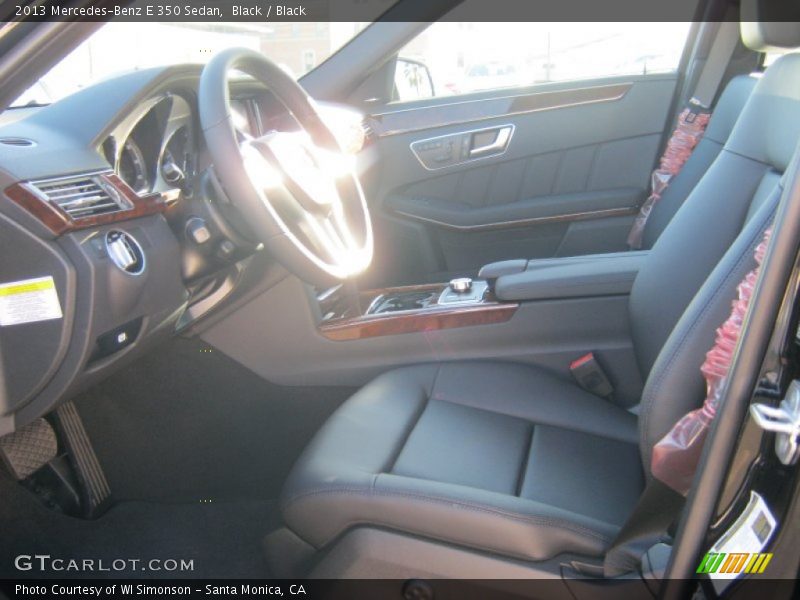Black / Black 2013 Mercedes-Benz E 350 Sedan