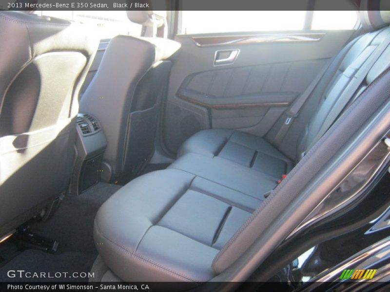 Black / Black 2013 Mercedes-Benz E 350 Sedan