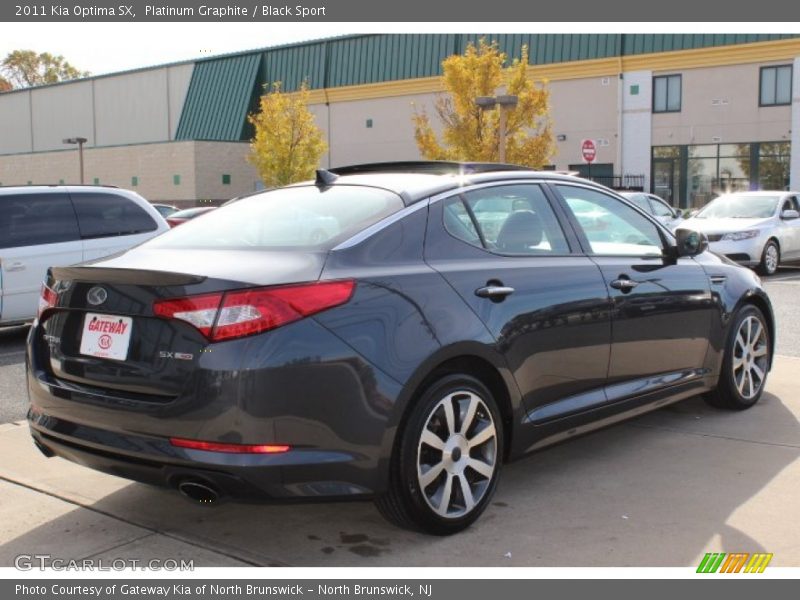 Platinum Graphite / Black Sport 2011 Kia Optima SX