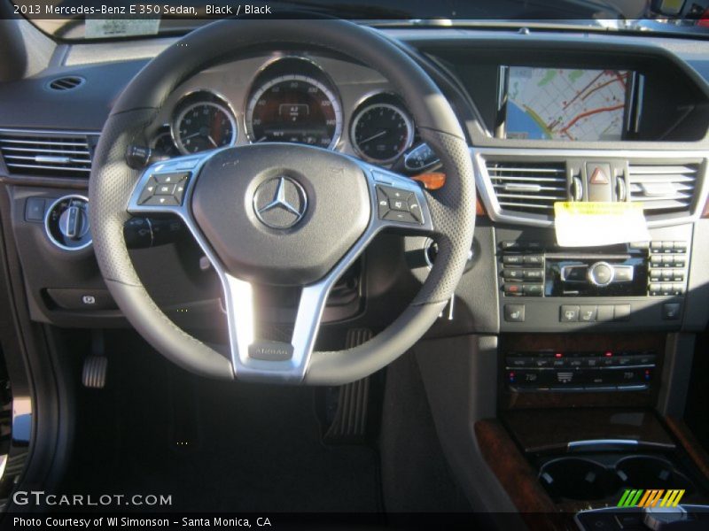 Black / Black 2013 Mercedes-Benz E 350 Sedan