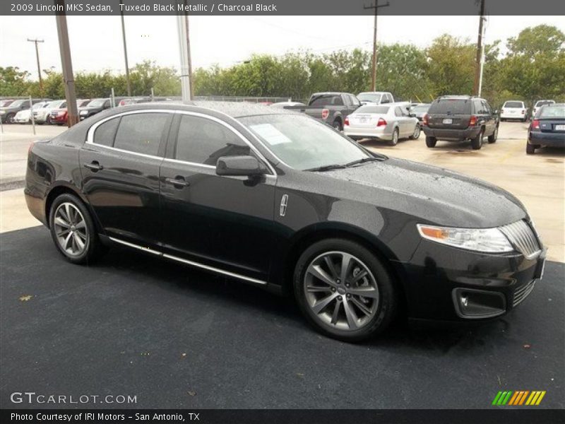 Tuxedo Black Metallic / Charcoal Black 2009 Lincoln MKS Sedan