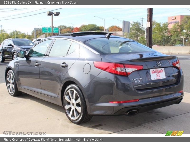 Platinum Graphite / Black Sport 2011 Kia Optima SX