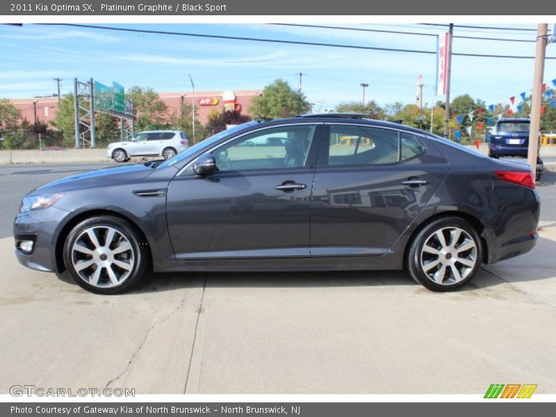 Platinum Graphite / Black Sport 2011 Kia Optima SX