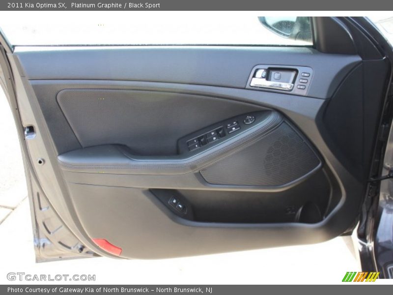 Platinum Graphite / Black Sport 2011 Kia Optima SX