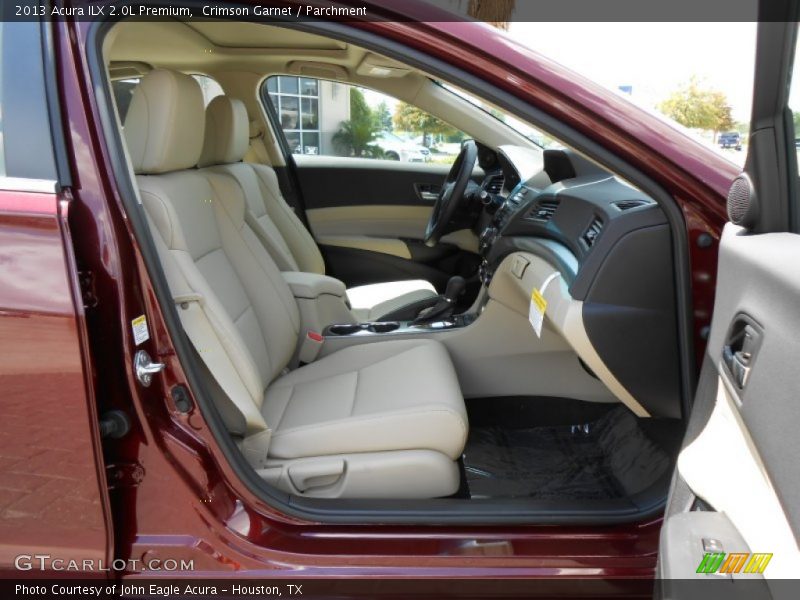Crimson Garnet / Parchment 2013 Acura ILX 2.0L Premium