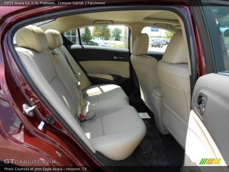 Crimson Garnet / Parchment 2013 Acura ILX 2.0L Premium