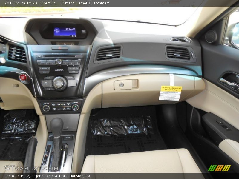 Crimson Garnet / Parchment 2013 Acura ILX 2.0L Premium