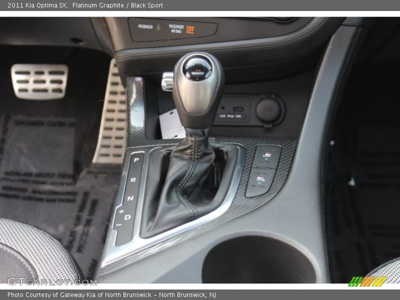 Platinum Graphite / Black Sport 2011 Kia Optima SX