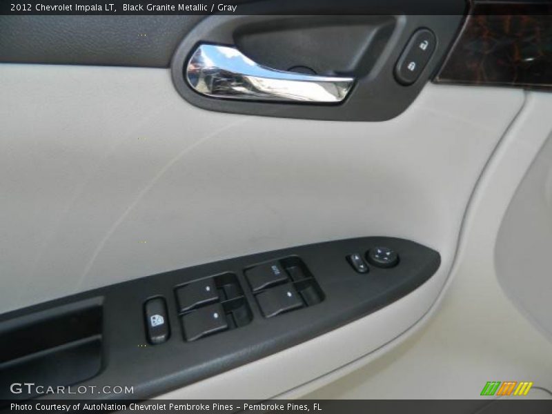 Black Granite Metallic / Gray 2012 Chevrolet Impala LT