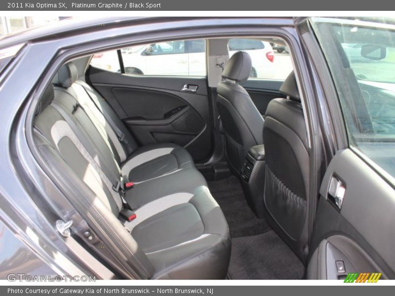 Platinum Graphite / Black Sport 2011 Kia Optima SX