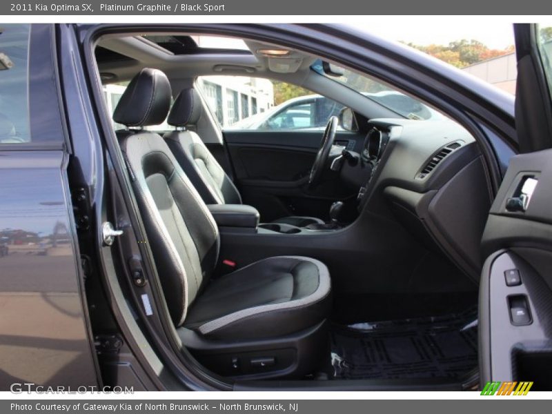 Platinum Graphite / Black Sport 2011 Kia Optima SX