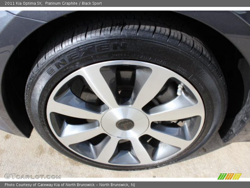 Platinum Graphite / Black Sport 2011 Kia Optima SX