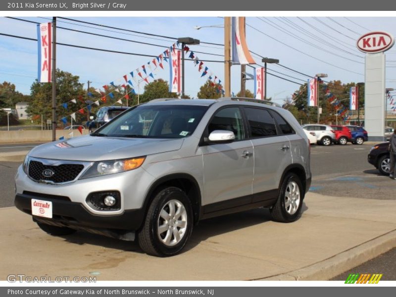 Bright Silver / Gray 2011 Kia Sorento LX