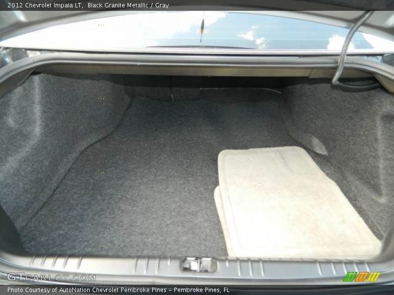 Black Granite Metallic / Gray 2012 Chevrolet Impala LT
