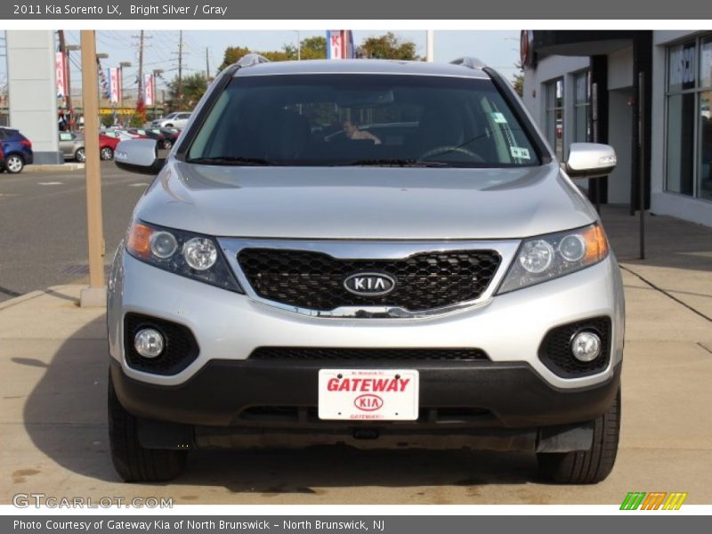 Bright Silver / Gray 2011 Kia Sorento LX