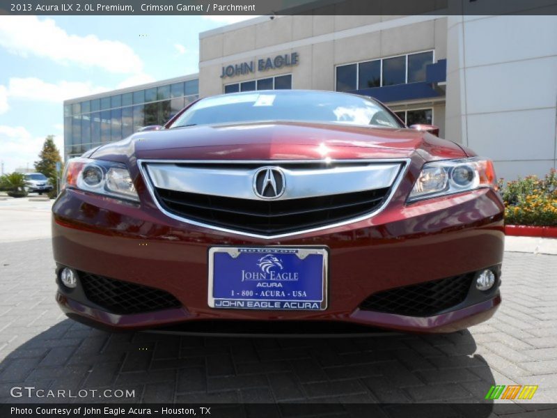 Crimson Garnet / Parchment 2013 Acura ILX 2.0L Premium