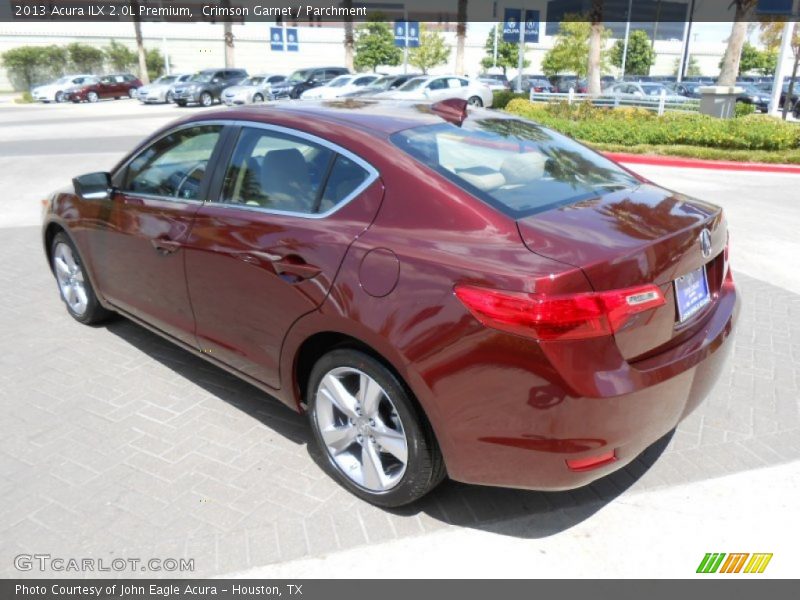 Crimson Garnet / Parchment 2013 Acura ILX 2.0L Premium