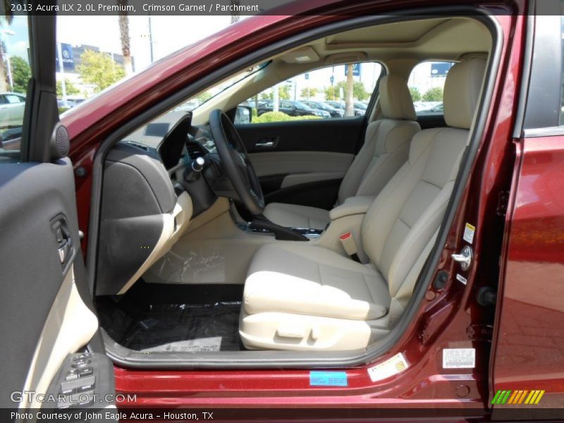 Crimson Garnet / Parchment 2013 Acura ILX 2.0L Premium