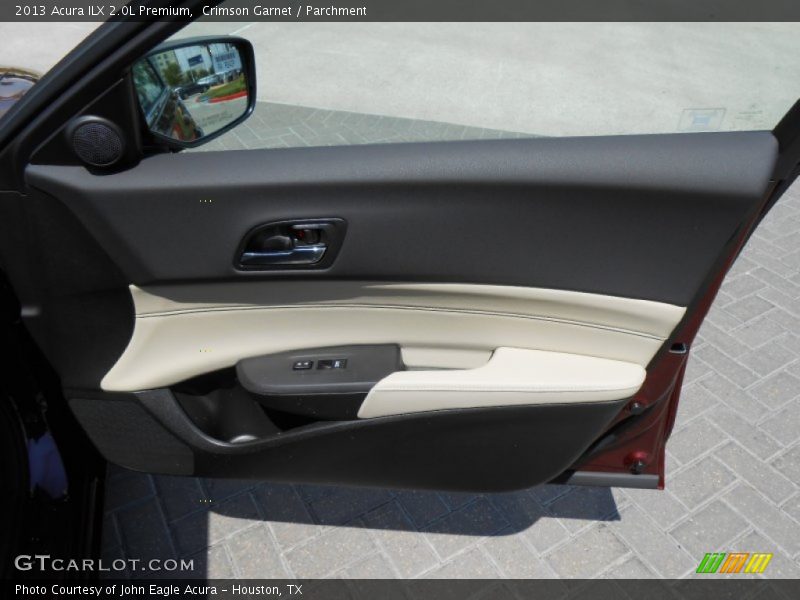 Crimson Garnet / Parchment 2013 Acura ILX 2.0L Premium