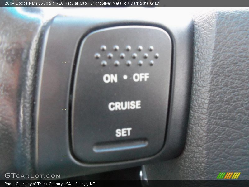 Controls of 2004 Ram 1500 SRT-10 Regular Cab