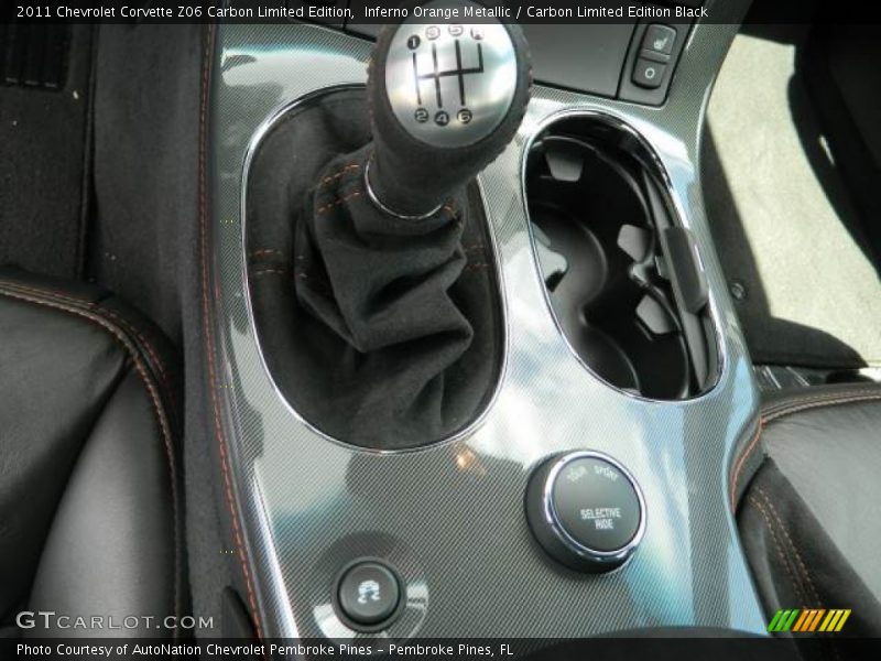  2011 Corvette Z06 Carbon Limited Edition 6 Speed Manual Shifter