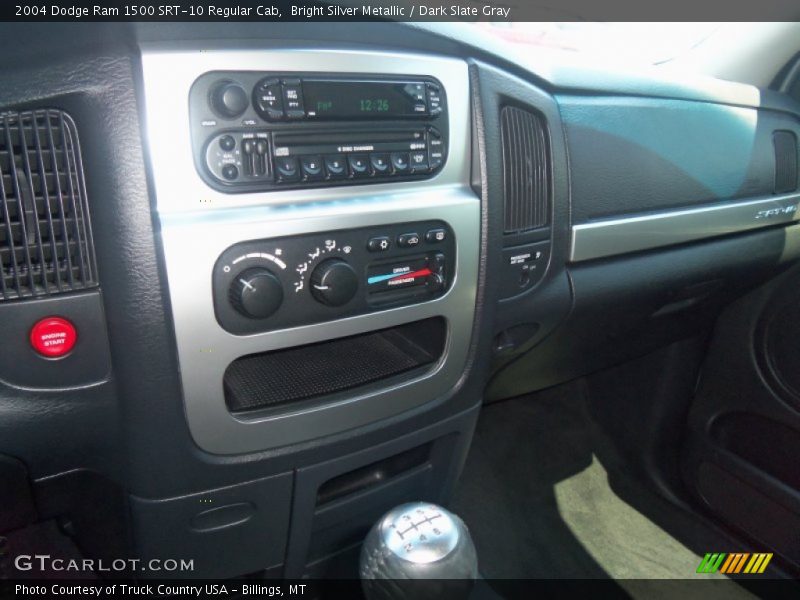 Controls of 2004 Ram 1500 SRT-10 Regular Cab