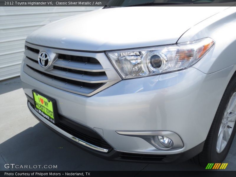 Classic Silver Metallic / Ash 2012 Toyota Highlander V6