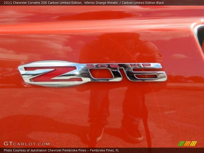  2011 Corvette Z06 Carbon Limited Edition Logo