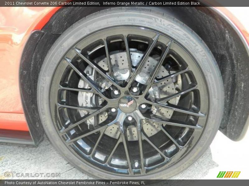  2011 Corvette Z06 Carbon Limited Edition Wheel