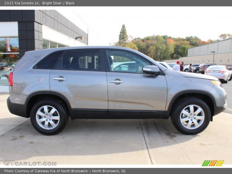 Bright Silver / Black 2013 Kia Sorento LX