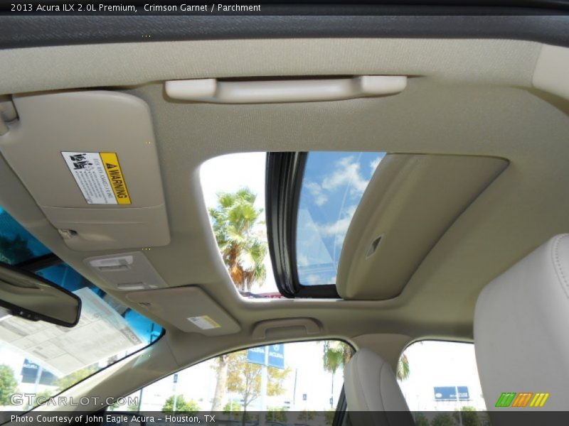 Crimson Garnet / Parchment 2013 Acura ILX 2.0L Premium