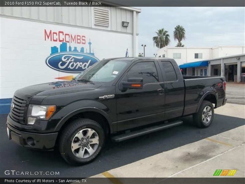 Tuxedo Black / Black 2010 Ford F150 FX2 SuperCab