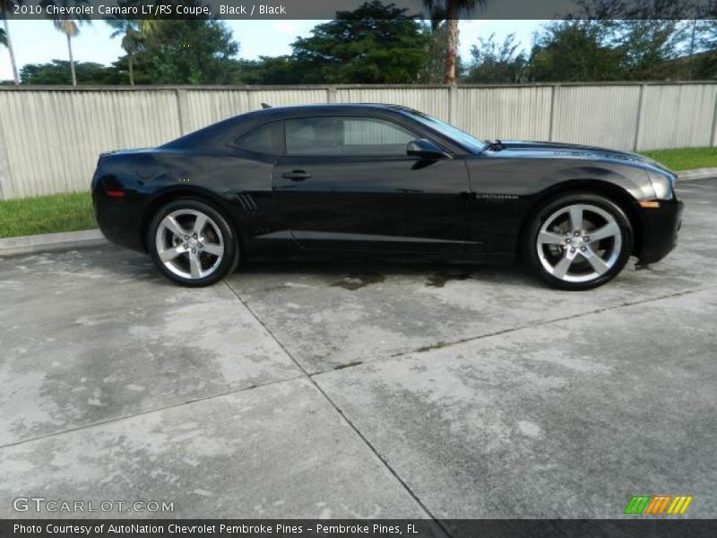 Black / Black 2010 Chevrolet Camaro LT/RS Coupe