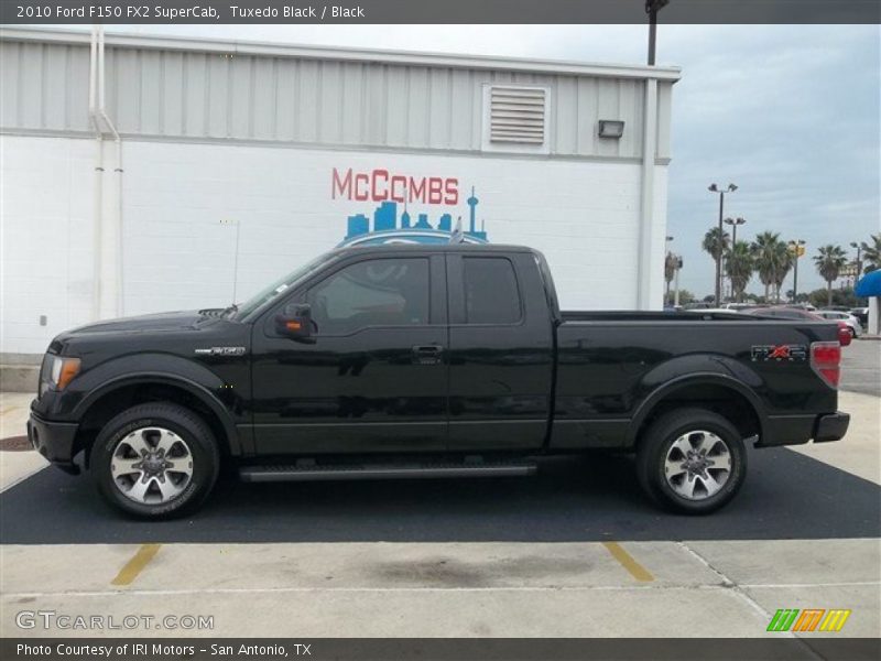 Tuxedo Black / Black 2010 Ford F150 FX2 SuperCab