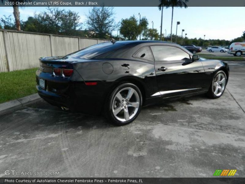 Black / Black 2010 Chevrolet Camaro LT/RS Coupe