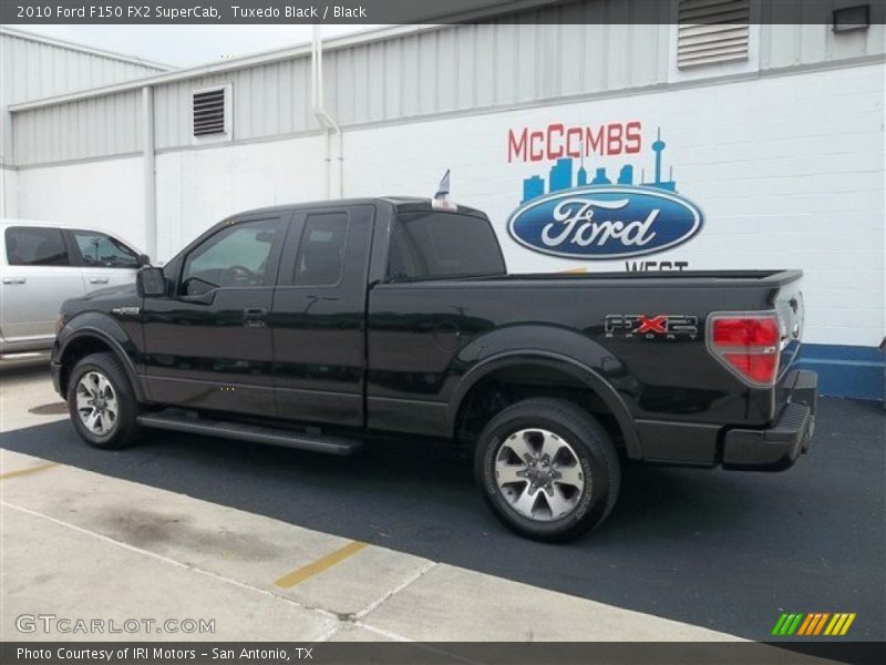 Tuxedo Black / Black 2010 Ford F150 FX2 SuperCab