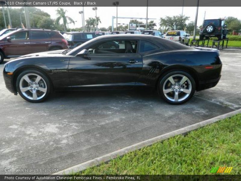 Black / Black 2010 Chevrolet Camaro LT/RS Coupe