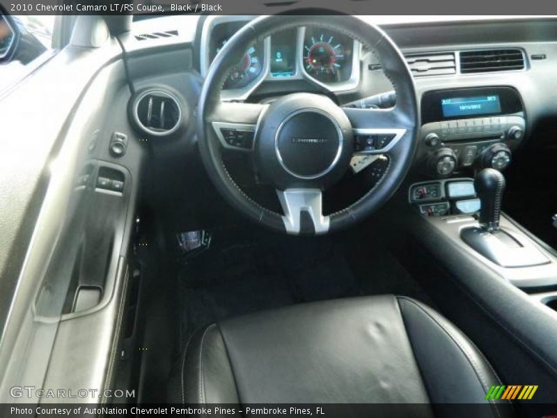 Black / Black 2010 Chevrolet Camaro LT/RS Coupe