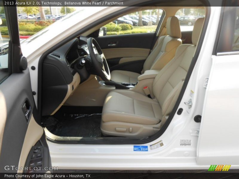 Bellanova White Pearl / Parchment 2013 Acura ILX 2.0L Technology