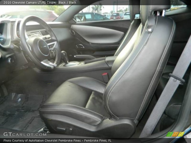 Black / Black 2010 Chevrolet Camaro LT/RS Coupe