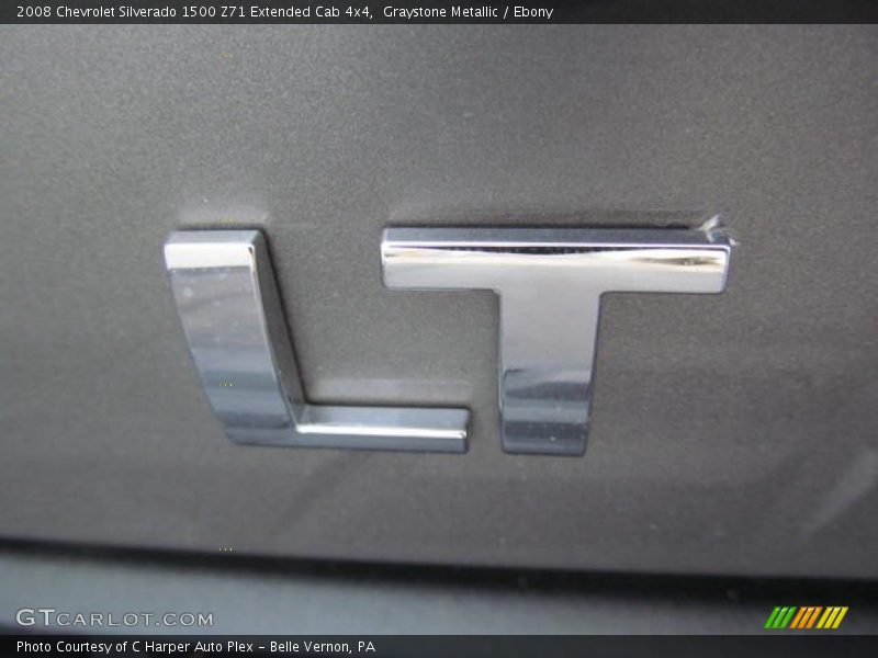 Graystone Metallic / Ebony 2008 Chevrolet Silverado 1500 Z71 Extended Cab 4x4