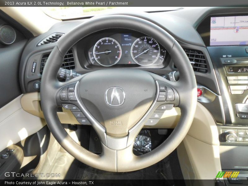 Bellanova White Pearl / Parchment 2013 Acura ILX 2.0L Technology