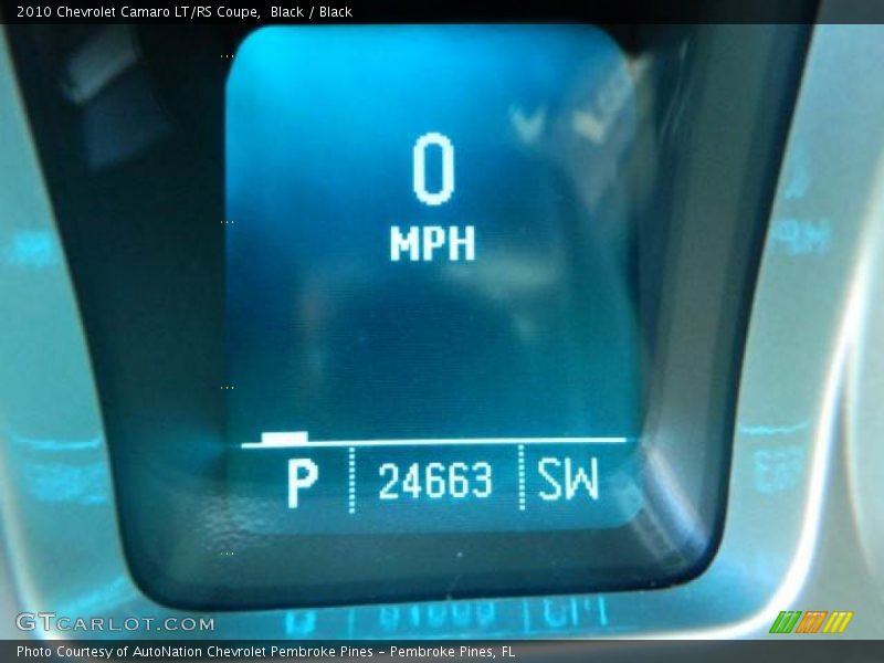 Black / Black 2010 Chevrolet Camaro LT/RS Coupe