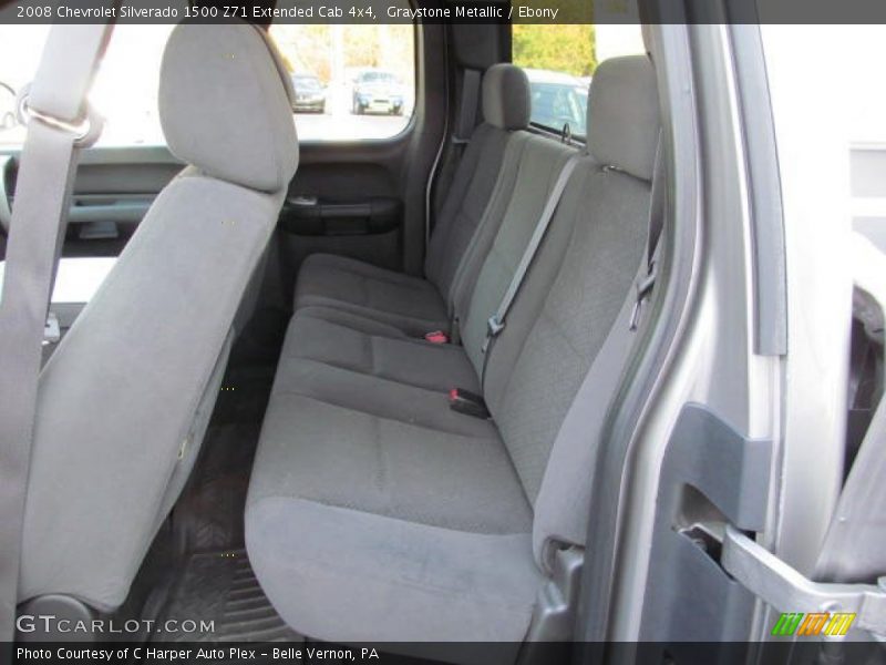 Graystone Metallic / Ebony 2008 Chevrolet Silverado 1500 Z71 Extended Cab 4x4