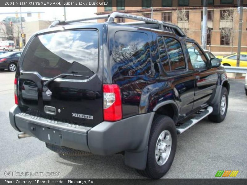 Super Black / Dusk Gray 2001 Nissan Xterra XE V6 4x4