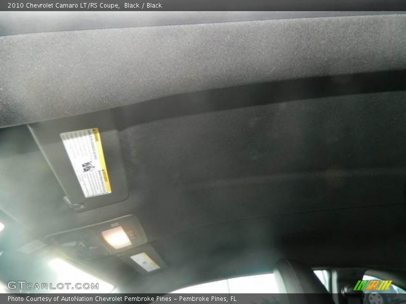 Black / Black 2010 Chevrolet Camaro LT/RS Coupe