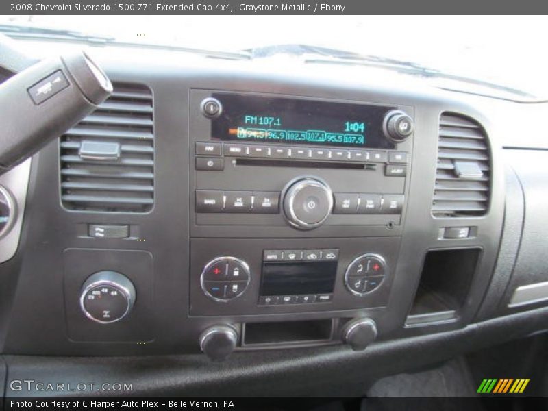 Graystone Metallic / Ebony 2008 Chevrolet Silverado 1500 Z71 Extended Cab 4x4