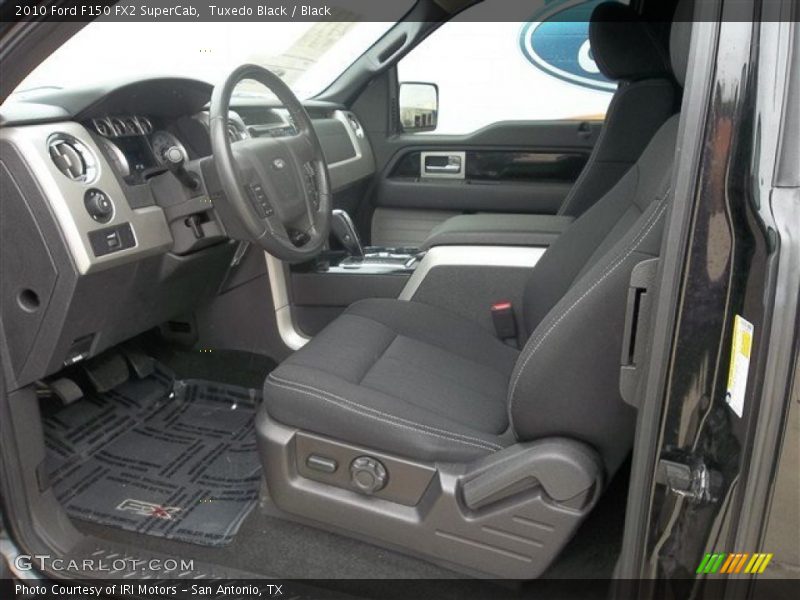 Tuxedo Black / Black 2010 Ford F150 FX2 SuperCab