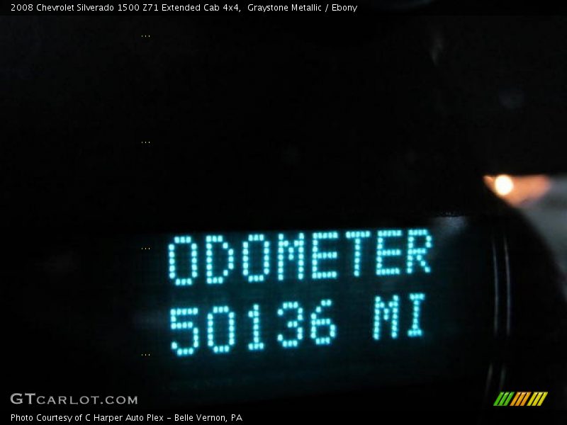Graystone Metallic / Ebony 2008 Chevrolet Silverado 1500 Z71 Extended Cab 4x4